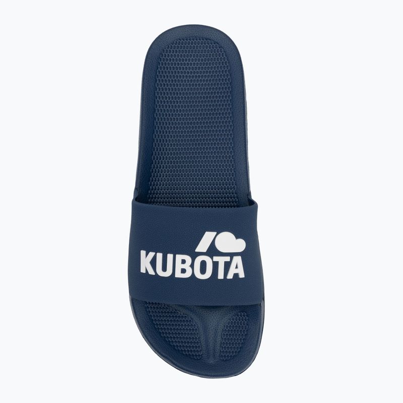 Herren Kubota Basic Flip-Flops navy blau 5