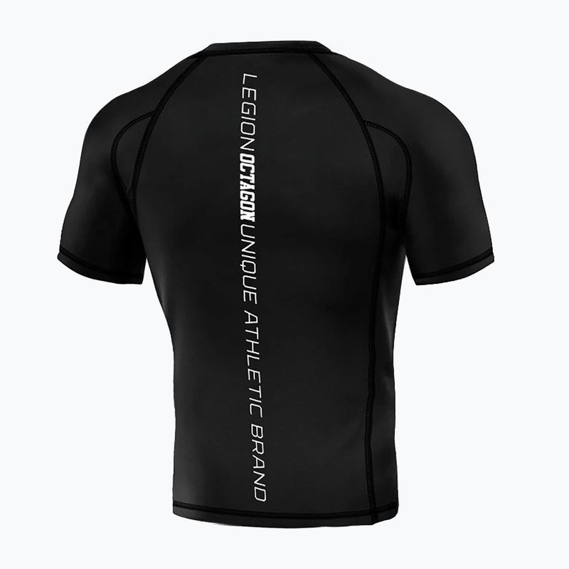 Herren-Rashguard Octagon Legion Premium black 2