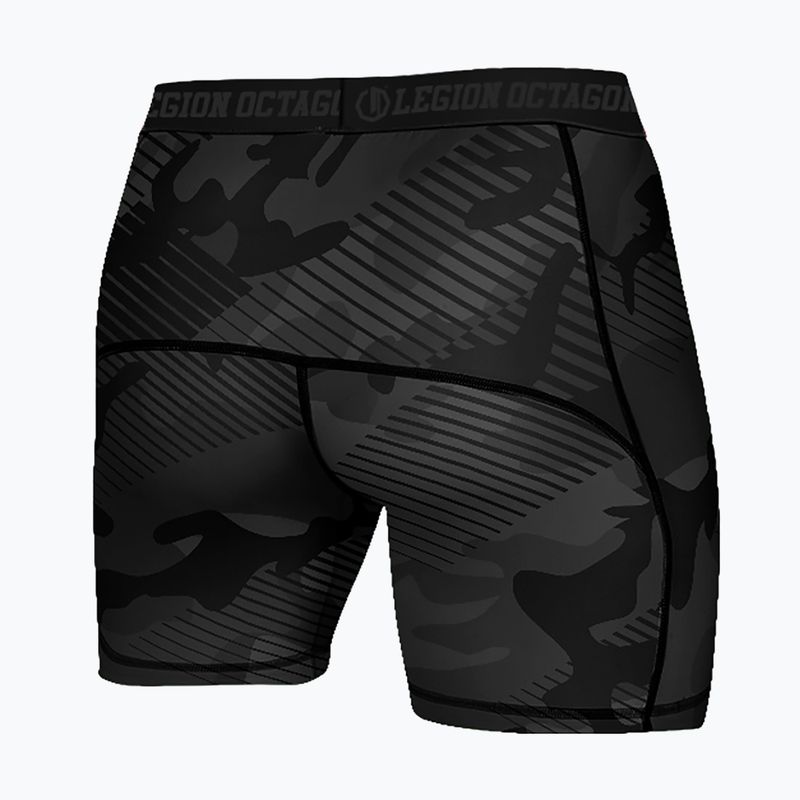 Herren Trainingsshorts Octagon Legion Line Camo schwarz 2