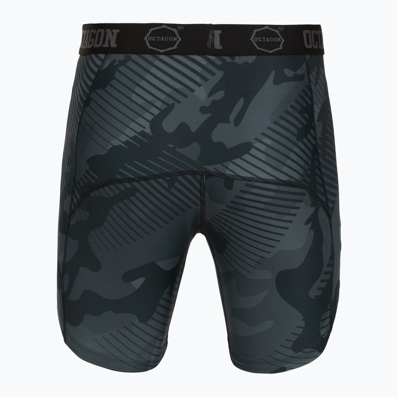 Herren-Trainingsshorts Octagon Legion Black Line black 2