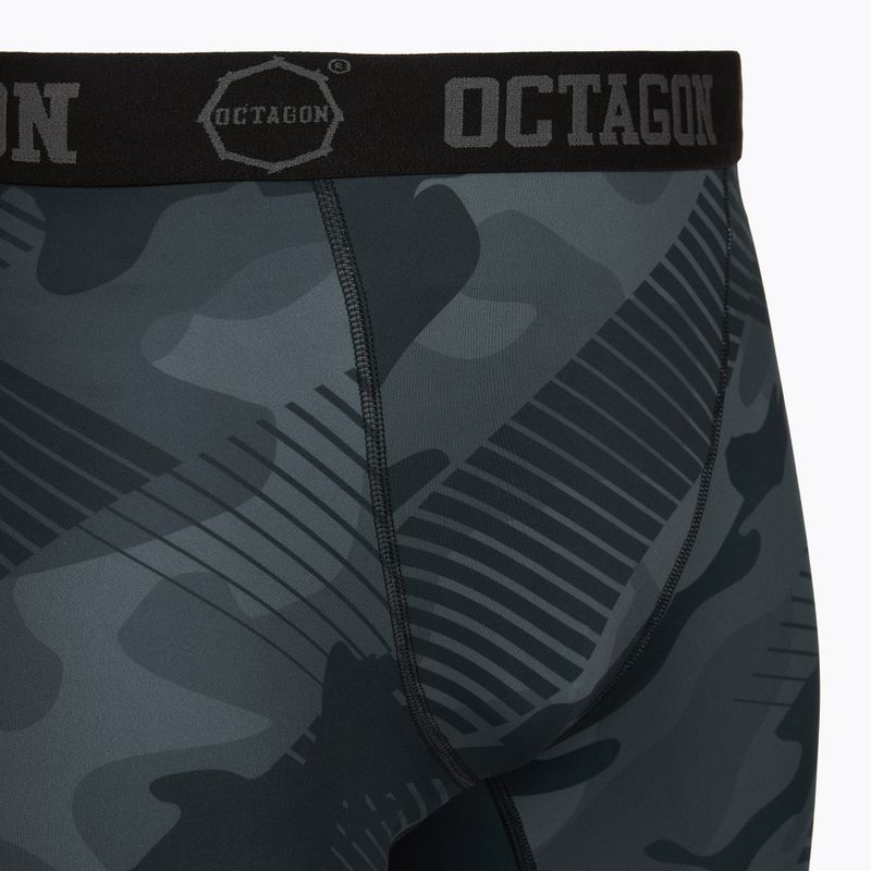 Herren-Trainingsshorts Octagon Legion Black Line black 3