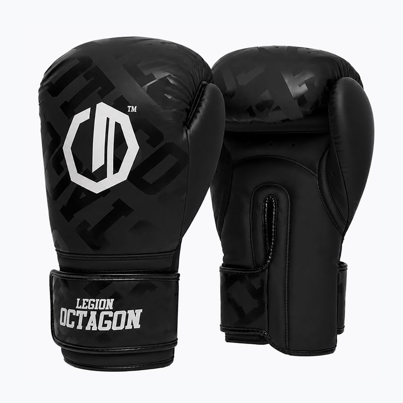 Boxhandschuhe Octagon Legion Eclipse black/silver 2