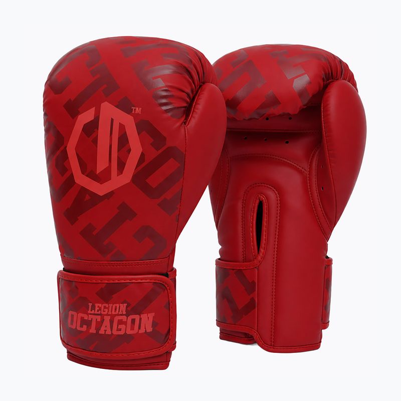 Boxhandschuhe Octagon Legion Eclipse red 2