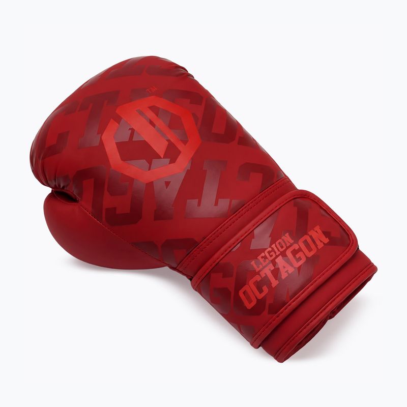 Boxhandschuhe Octagon Legion Eclipse red 3