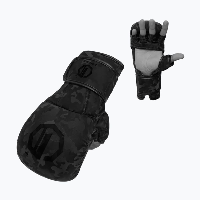 MMA-Sparringshandschuhe Octagon Legion Shadow Strike MMA black 3