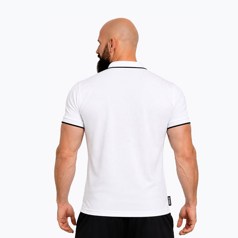 Herren-Poloshirt Octagon LegionTipped HFT Polo white 2