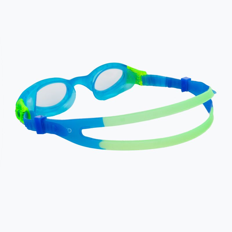 Schwimmbrille Kinder AQUA-SPEED Eta blau-grün 642 4