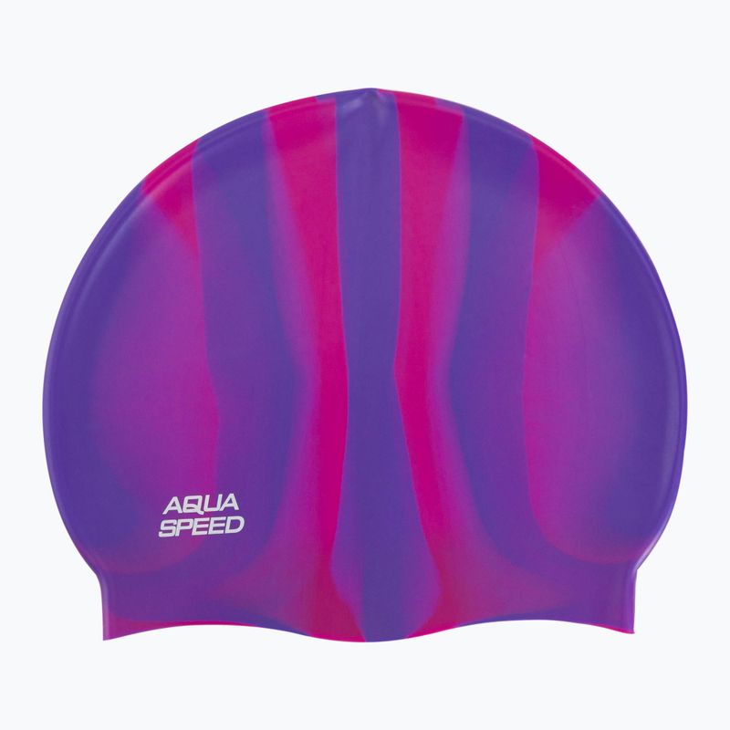 AQUA-SPEED Badekappe Bunt 62 lila 113