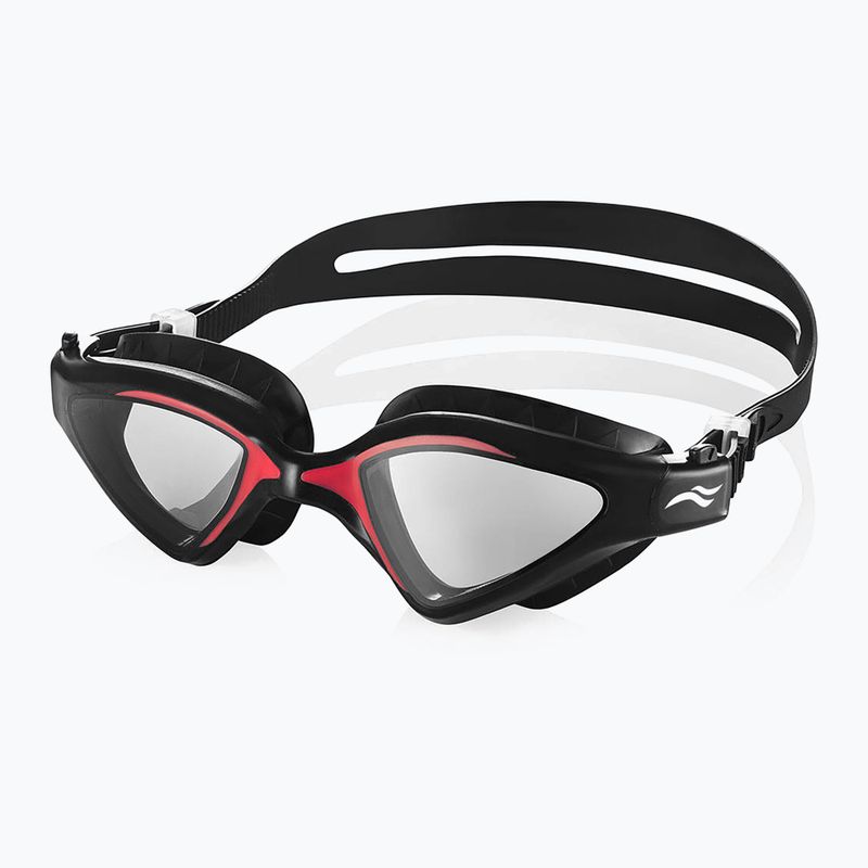 AQUA-SPEED Schwimmbrille Raptor schwarz 49