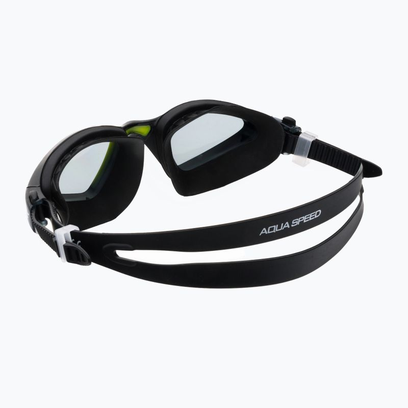 AQUA-SPEED Schwimmbrille Raptor schwarz 49 4