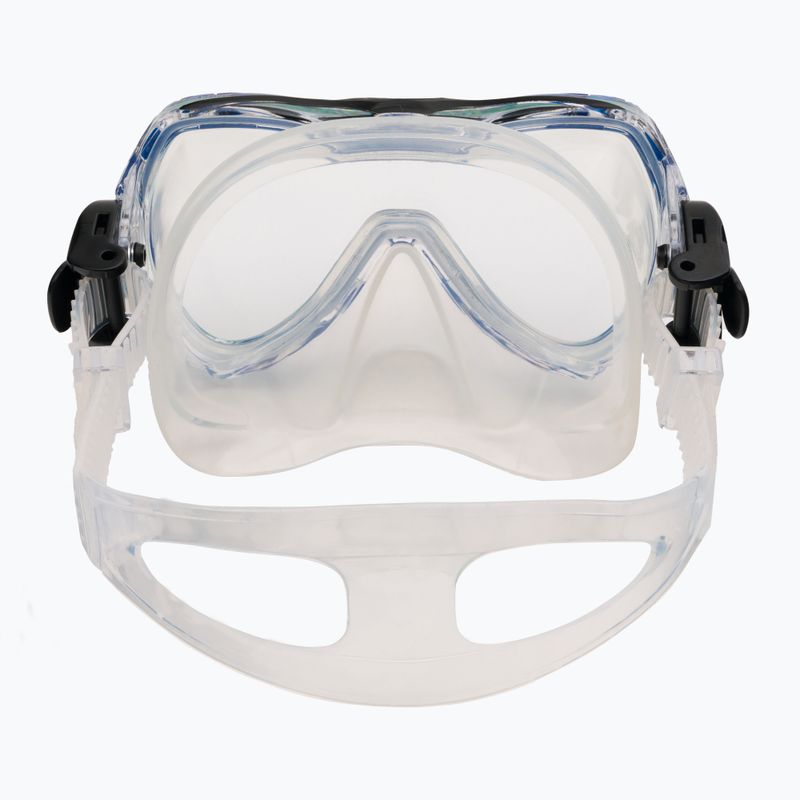 AQUA-SPEED Kindertauchset Enzo + Evo Maske + Schnorchel blau 604 5