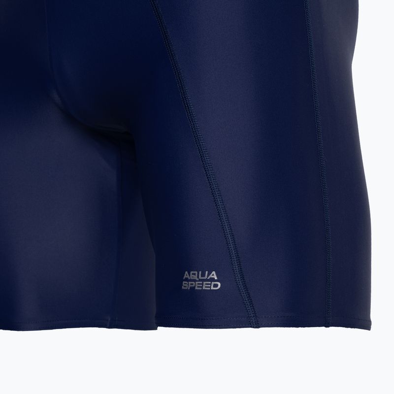 Herren AQUA-SPEED Long Jammer Badebekleidung navy blau 4