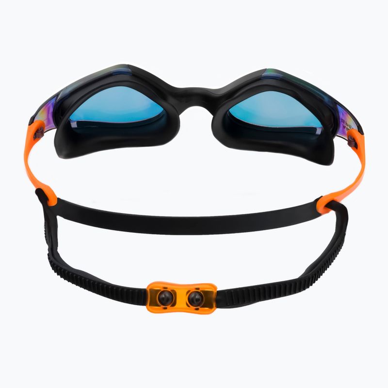 AQUA-SPEED Blade Mirror Schwimmbrille schwarz und orange 60 5