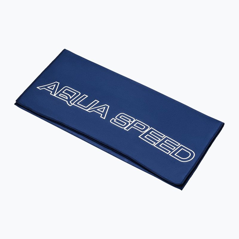 AQUA-SPEED Dry Flat Handtuch navy blau 155