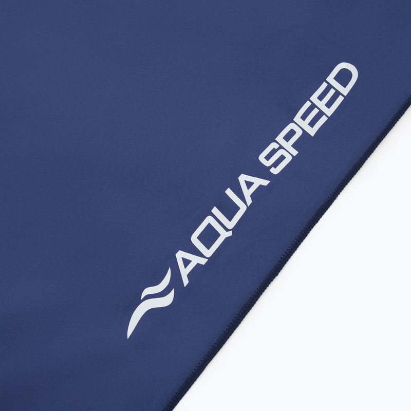 AQUA-SPEED Dry Flat Handtuch navy blau 155 2