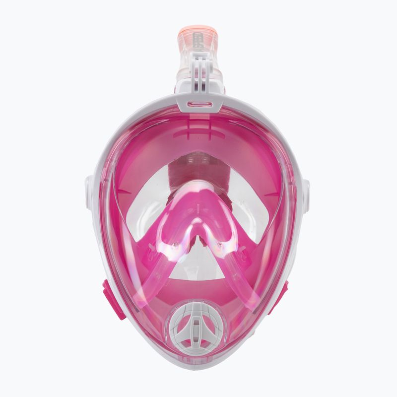 Damen-Vollgesichtsmaske zum Schnorcheln AQUA-SPEED Spectra 2.0 pink 247 2