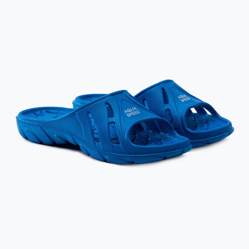 AQUA-SPEED Kinder-Schwimmbad-Pantoletten Alabama 01 blau 507 5