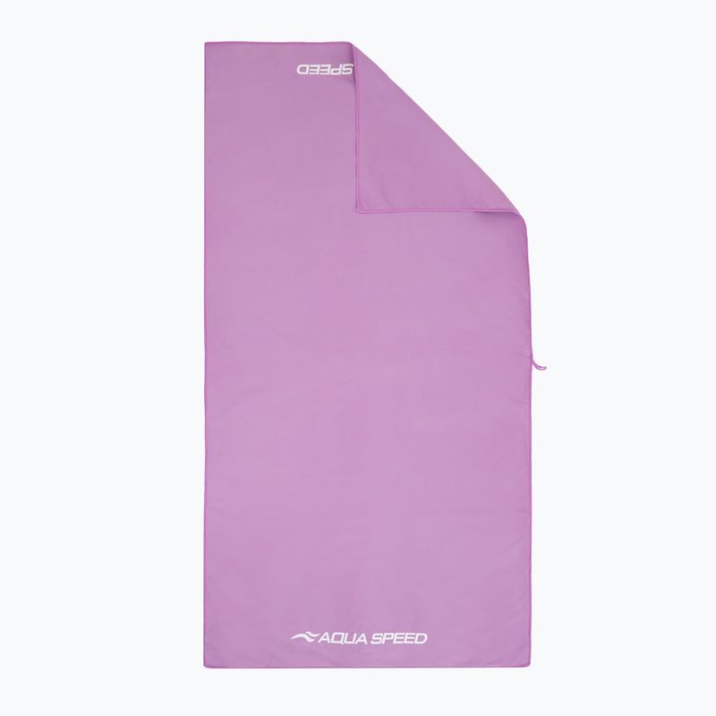AQUA-SPEED Dry Flaches Handtuch lila 155
