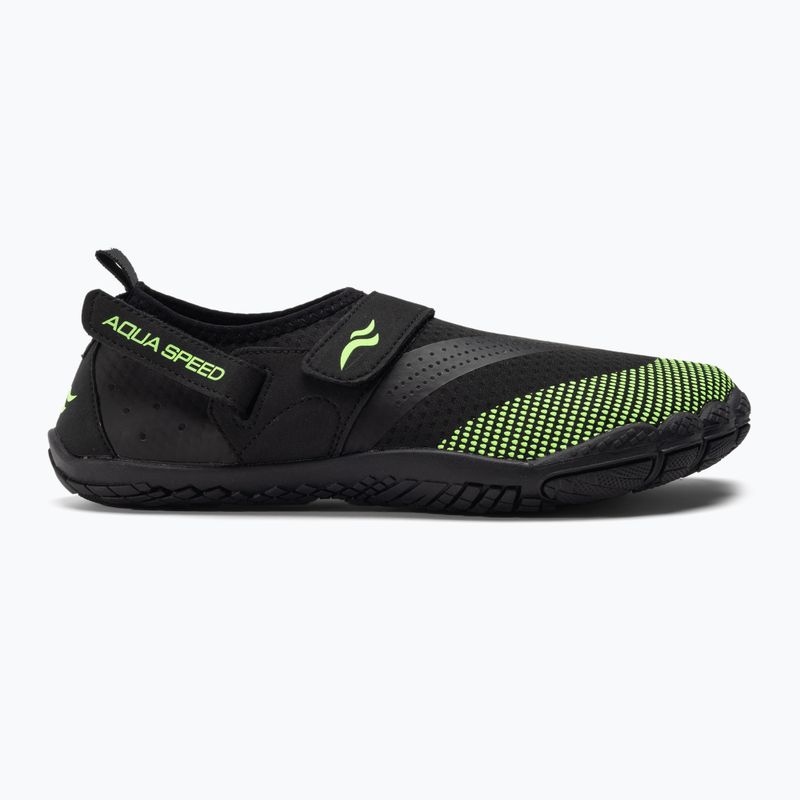 Wasserschuhe AQUA-SPEED Agama schwarz-grün 638 2