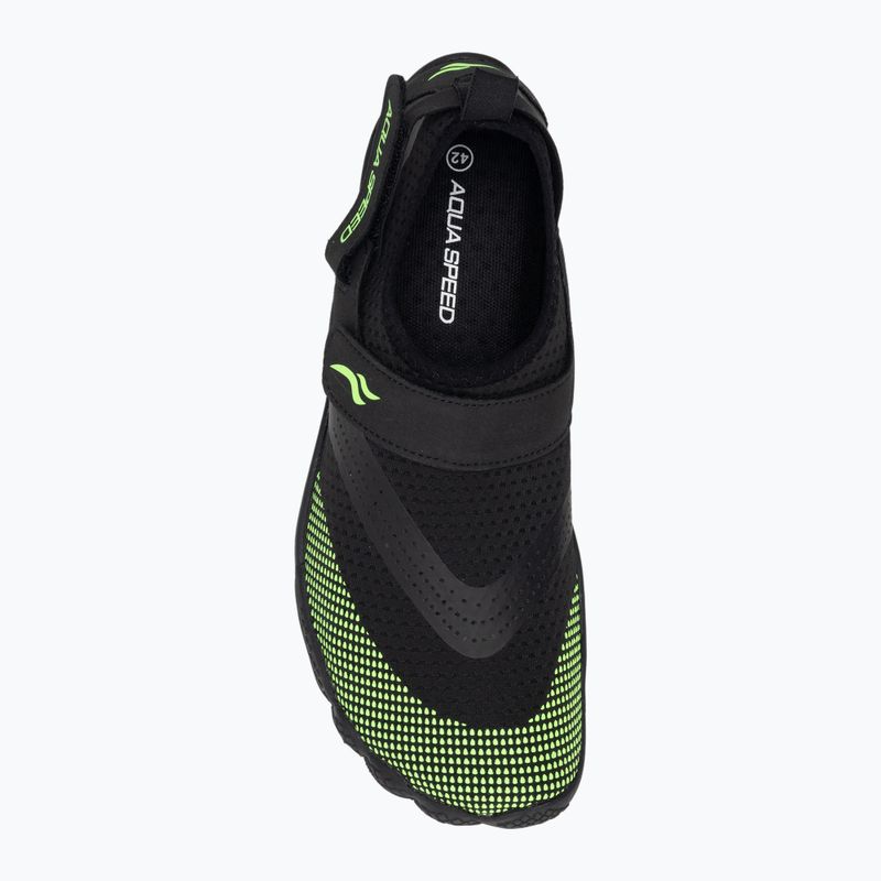Wasserschuhe AQUA-SPEED Agama schwarz-grün 638 6