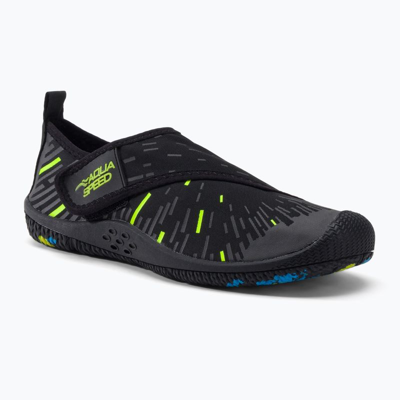 AQUA-SPEED Tegu Wasserschuhe schwarz 639