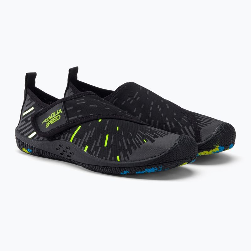AQUA-SPEED Tegu Wasserschuhe schwarz 639 5