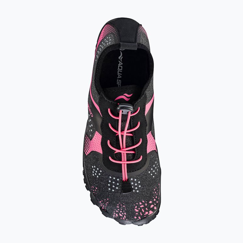 Damen Wasserschuhe AQUA-SPEED Nautilus schwarz-rosa 637 13