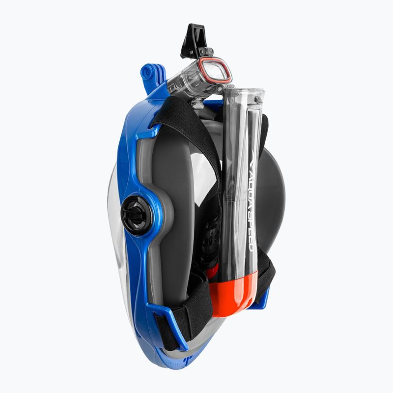 AQUA-SPEED Spectra 2.0 Vollgesichtsmaske zum Schnorcheln schwarz/blau 6