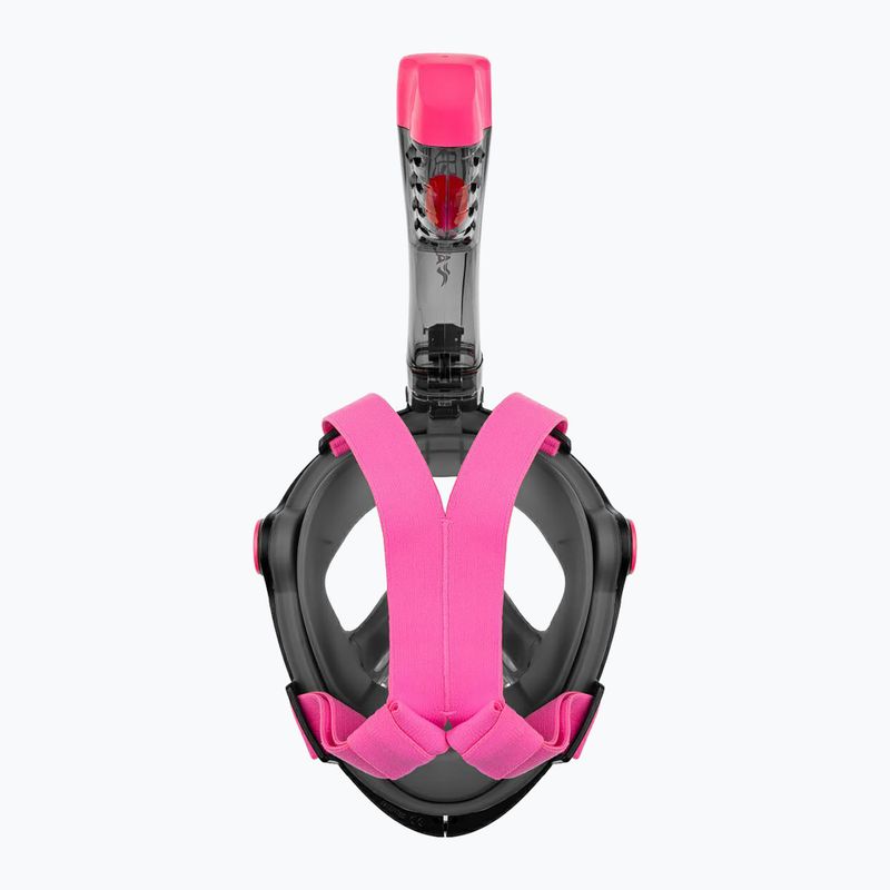 AQUA-SPEED Spectra 2.0 Vollgesichtsmaske zum Schnorcheln schwarz/rosa 3