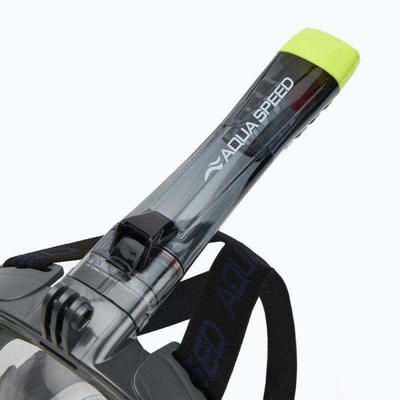 AQUA-SPEED Spectra 2.0 Vollgesichtsmaske zum Schnorcheln schwarz 4