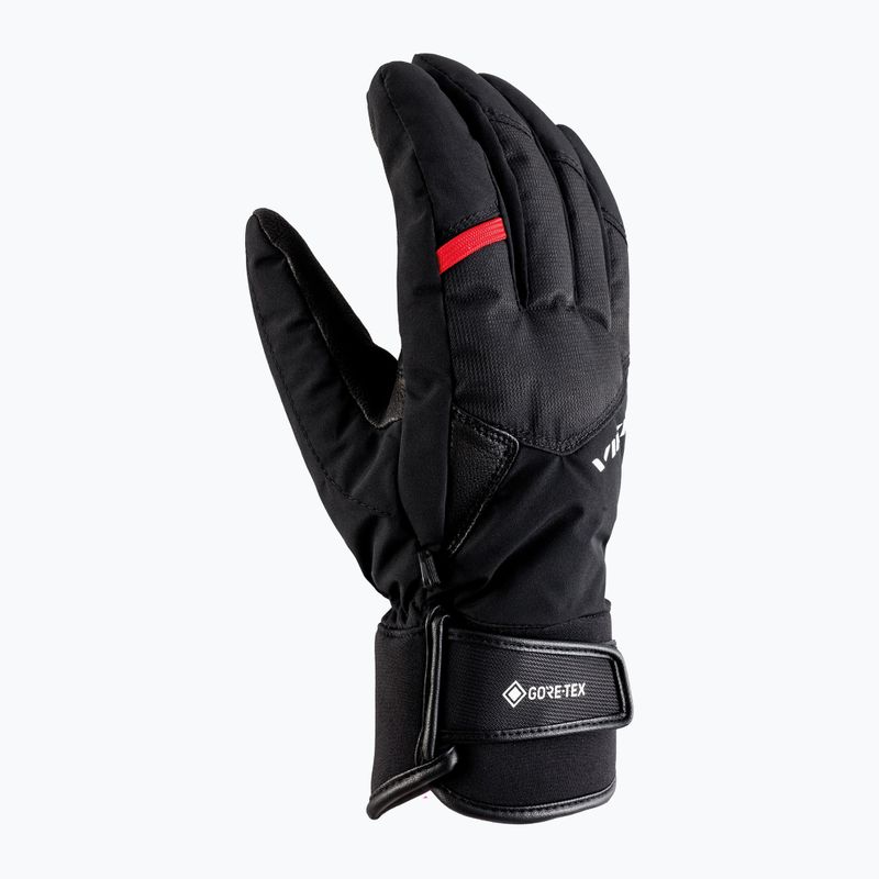 Herren Skihandschuhe Viking Branson GTX black/red 2