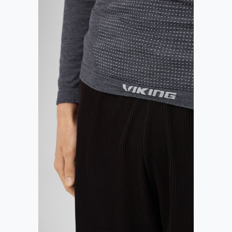Herren Thermoaktivshirt Viking Lan Pro dunkelgrau/hellgrau 6
