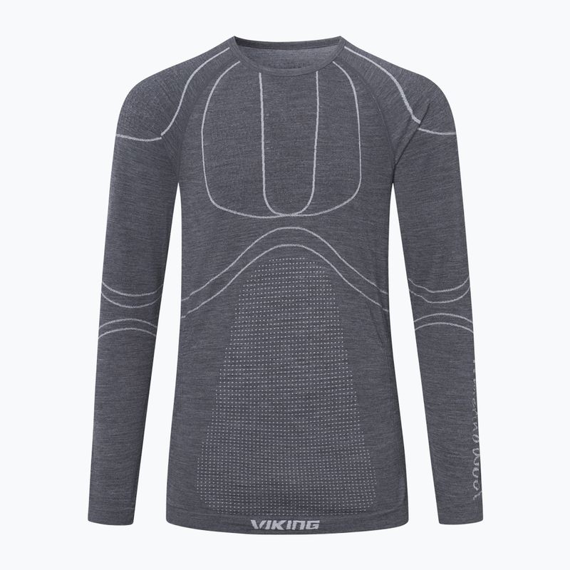 Herren Thermoaktivshirt Viking Lan Pro dunkelgrau/hellgrau 7