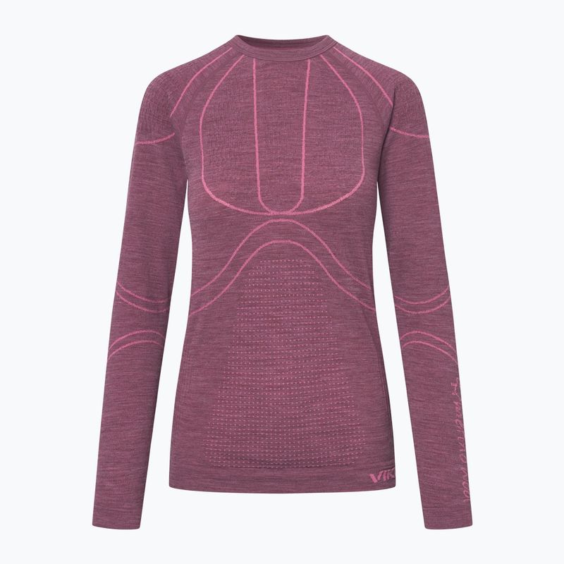 Damen Thermounterwäsche-Set Viking Lan Pro claret/light pink 2