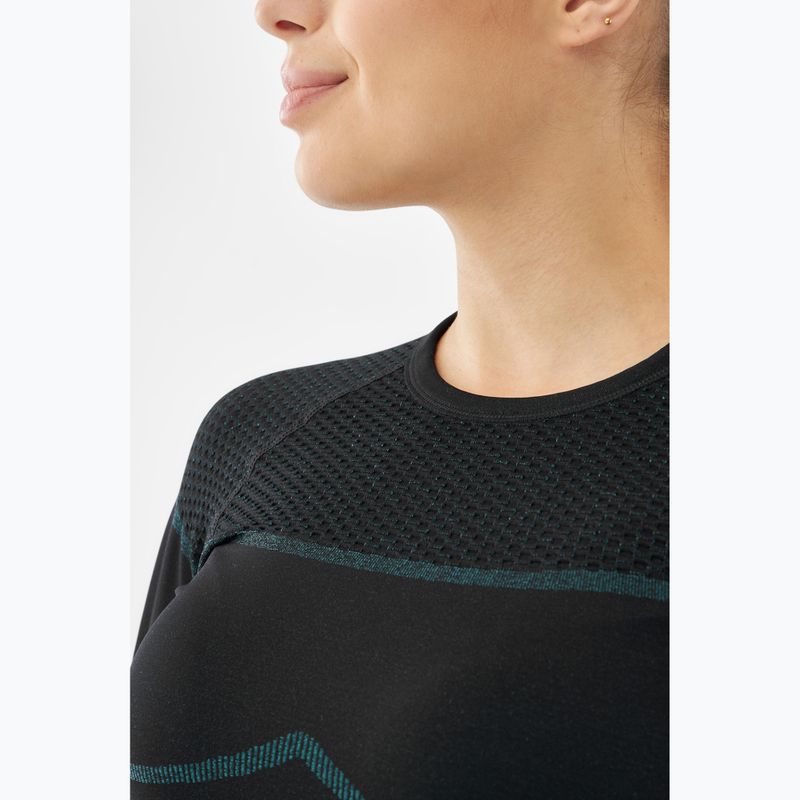 Damen-Thermo-Unterwäsche-Set Viking Ilsa black/turquoise 10