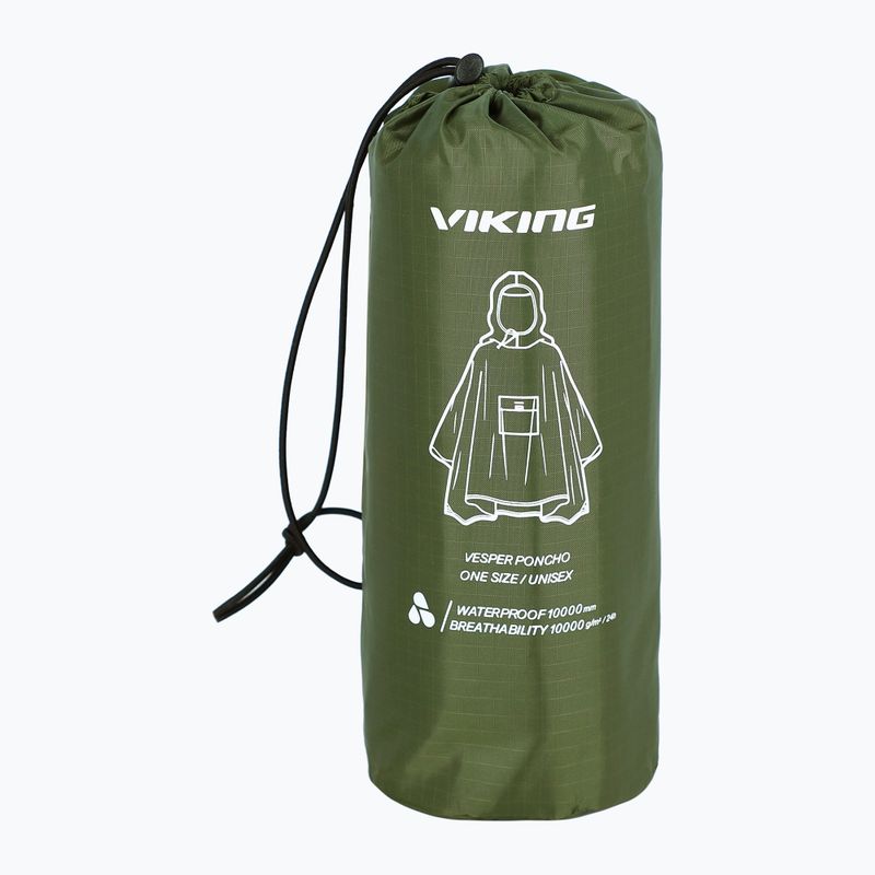 Regenponcho Viking Vesper olive 8