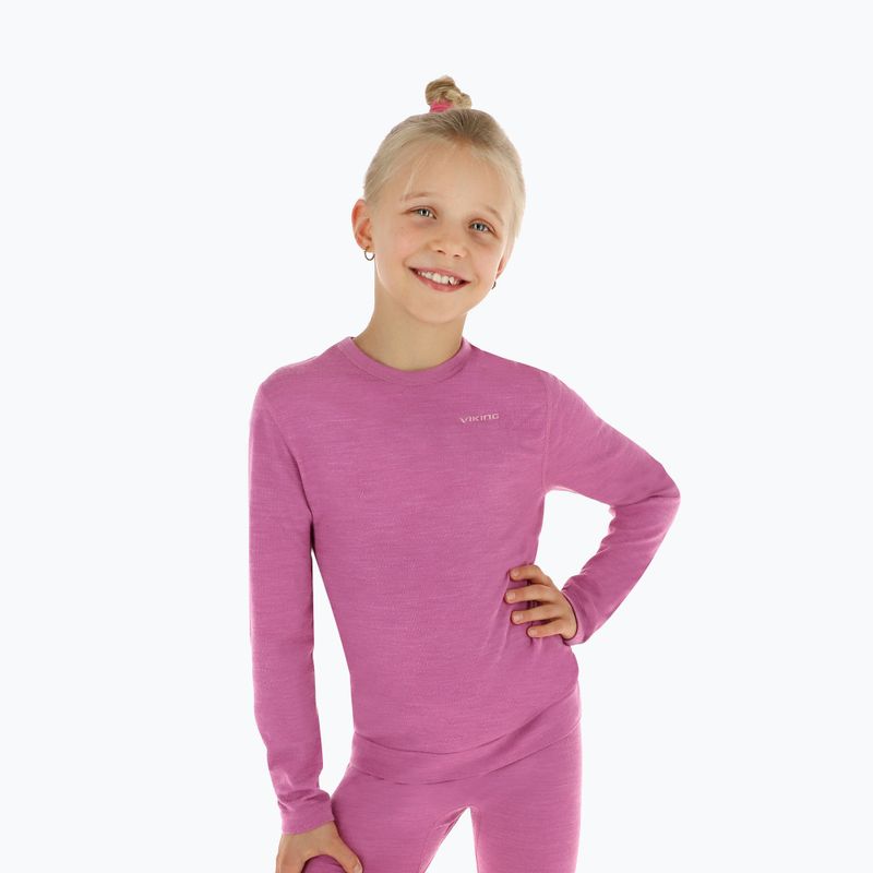 Kinder-Thermo-Unterwäsche-Set Viking Flam pink 3