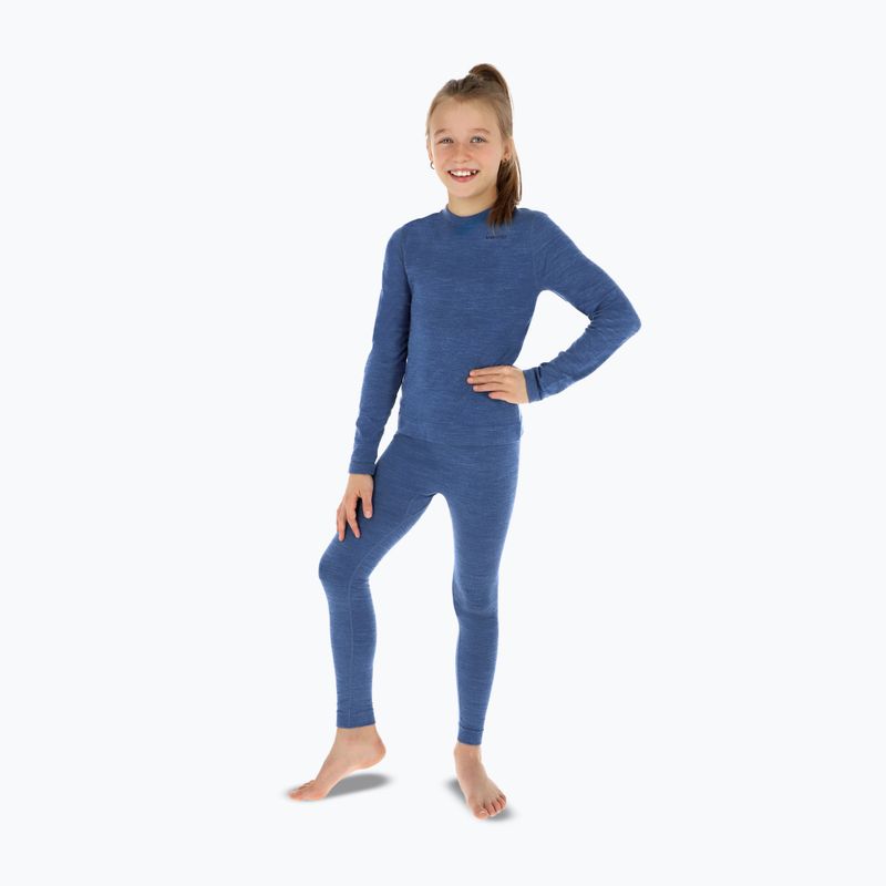 Kinder-Thermo-Unterwäsche-Set Viking Flam light blue