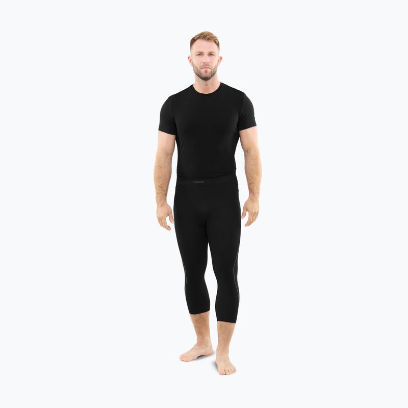 Herren Thermounterhose Viking Eiger 2.0 3/4 black/grey 2