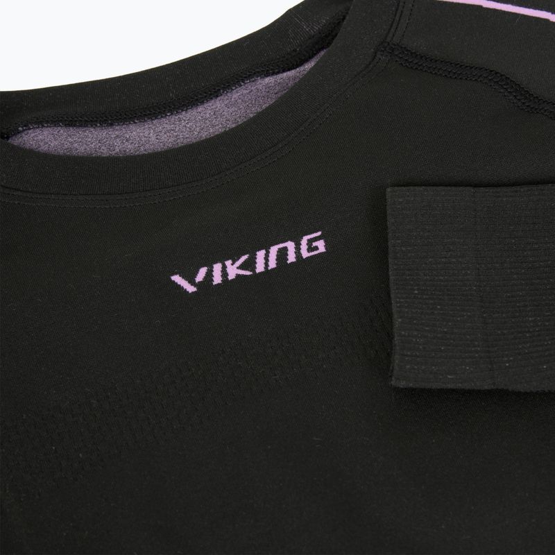 Damen Thermoaktivshirt Viking Etna 2.0 black/purple 4