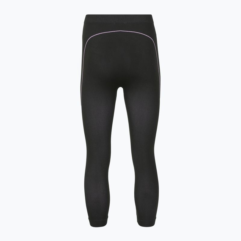 Damen Thermo-Leggings Viking Etna 2.0 3/4 black/purple 8