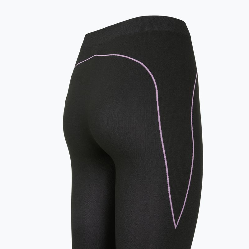 Damen Thermo-Leggings Viking Etna 2.0 3/4 black/purple 10