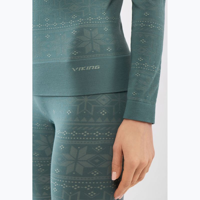 Damen Thermounterwäsche-Set Viking Sigrid green 5