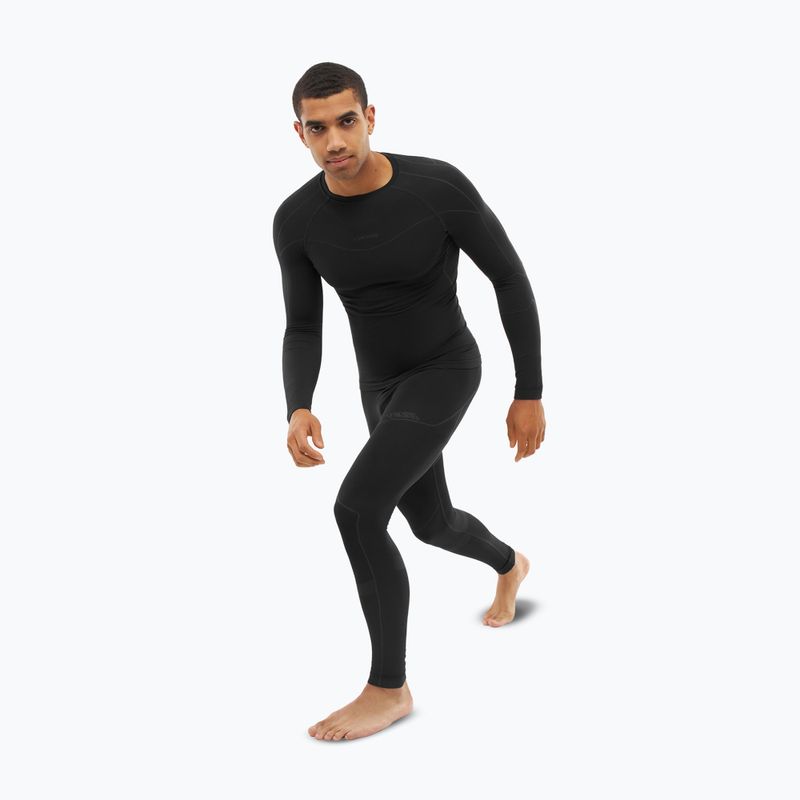 Herren-Funktionsunterwäsche-Set Viking Gary Base Layer black 2