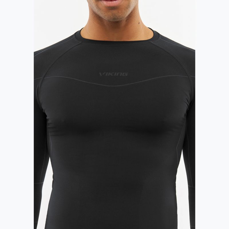 Herren-Funktionsunterwäsche-Set Viking Gary Base Layer black 4