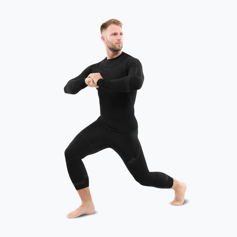 Herren-Funktionsunterwäsche-Set Viking Gary 3/4 black 2