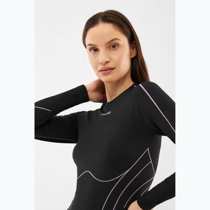 Damen Thermo-Unterwäsche-Set Viking Eiger 2.0 black/purple 11