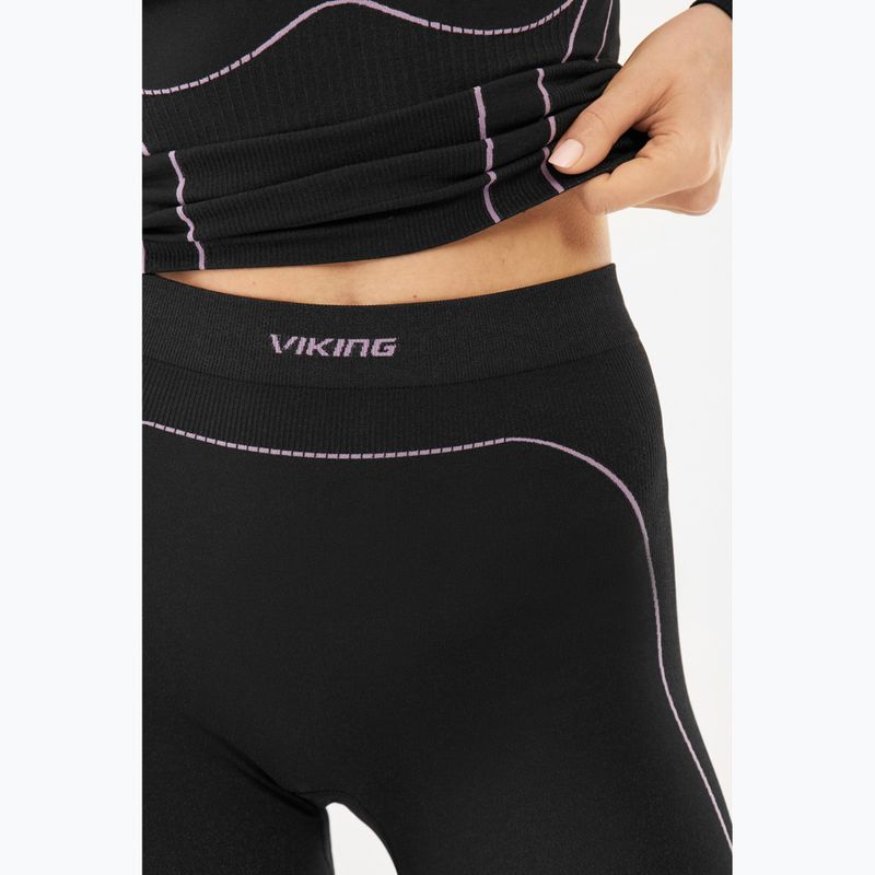 Damen Thermo-Unterwäsche-Set Viking Eiger 2.0 black/purple 13