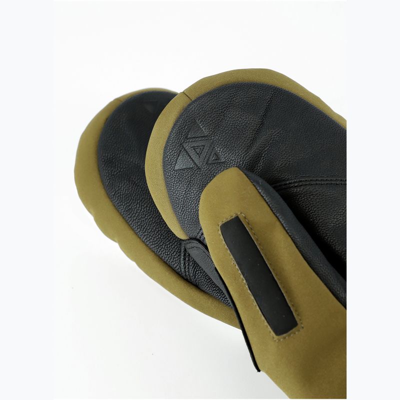 Skihandschuhe Viking Norvik Pro Mitten Freeride olive/white 5