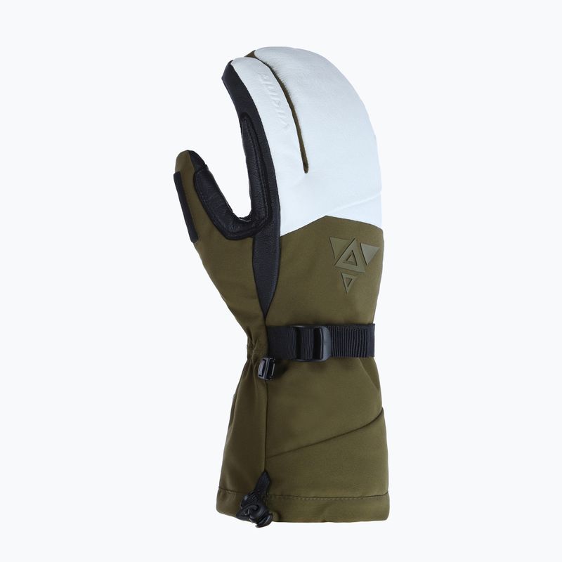 Skihandschuhe Viking Norvik Pro Lobster Freeride olive/white 2